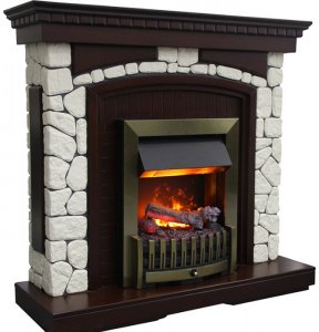 DIMPLEX Glasgow Danvile Antique Brass