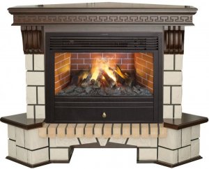 RealFlame Stone New Corner 26 3D Novara 26